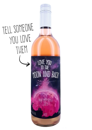 LOVE YOU TO THE MOON AND BACK